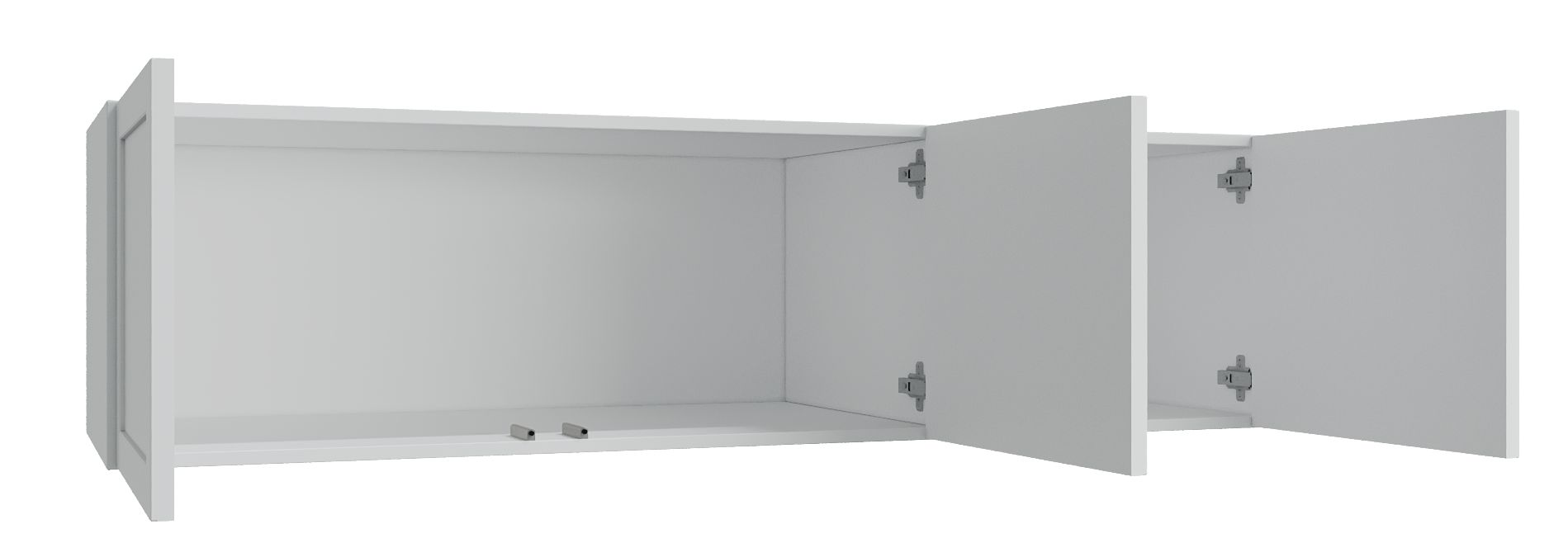 Антресоль Нордик ,трехдверный ,белый